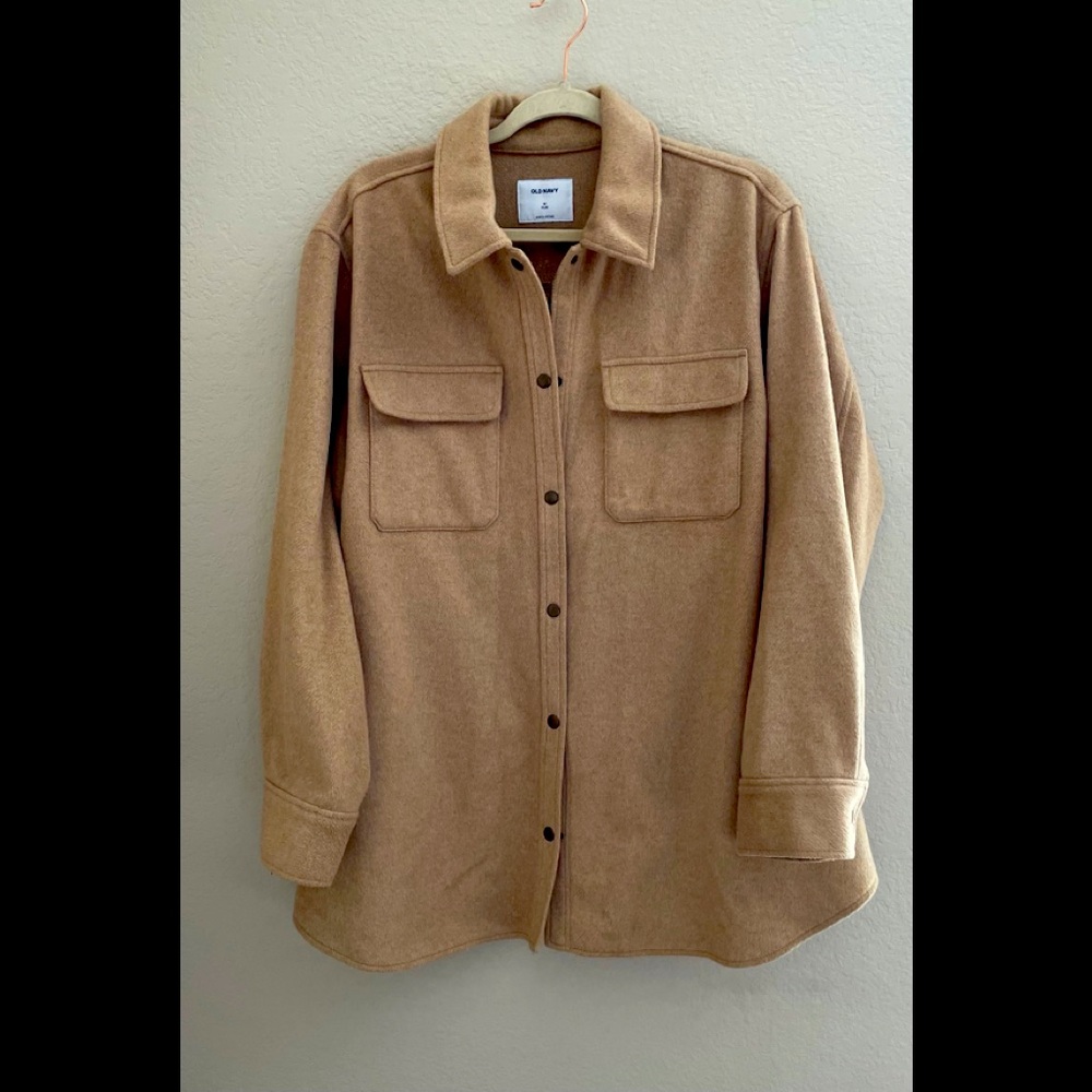 🔥OLD NAVY WOOL BLEND SHACKET🔥
